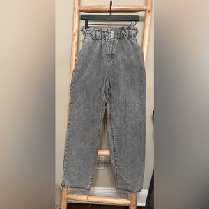 ZARA paper-bag jeans